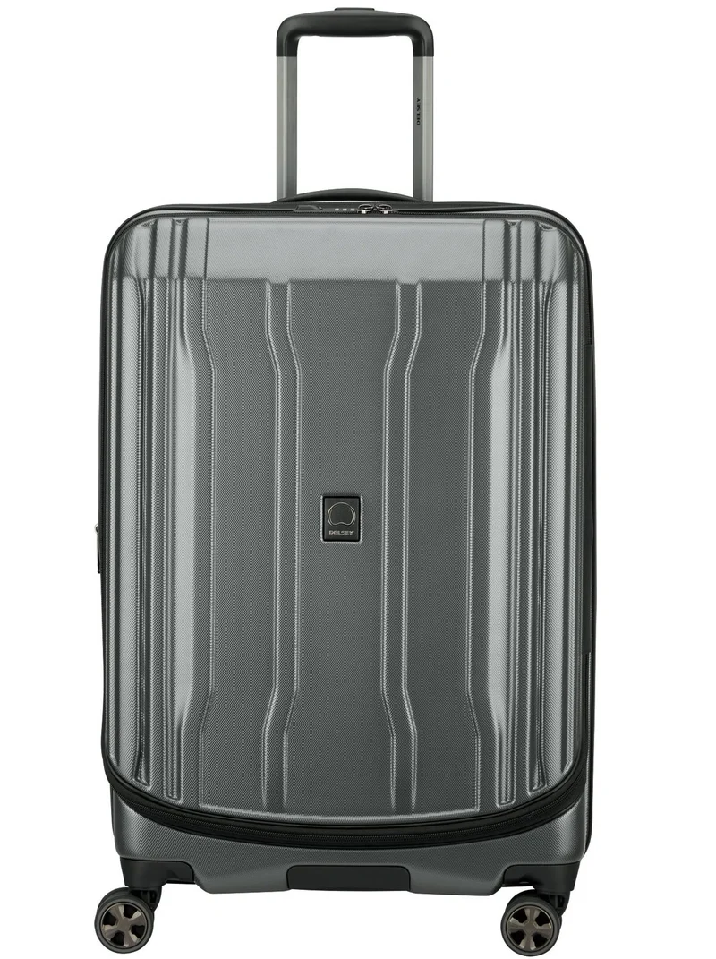 ديلسي _باريس حقيبة سفر ترولي كروز 70 سم صلبة بعجلات مزدوجة - بلاتينيوم